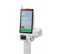 Касса самообслуживания АТОЛ КСО 3210 (21.5", J6412, SSD, 4G/128G, Без ОС, сканер Mindeo, Indicator light, держ. EFT/принтер, наст. подставка)