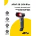 Сканер штрих-кода АТОЛ SB 2108 Plus rev.2 (2D, USB, Серый)