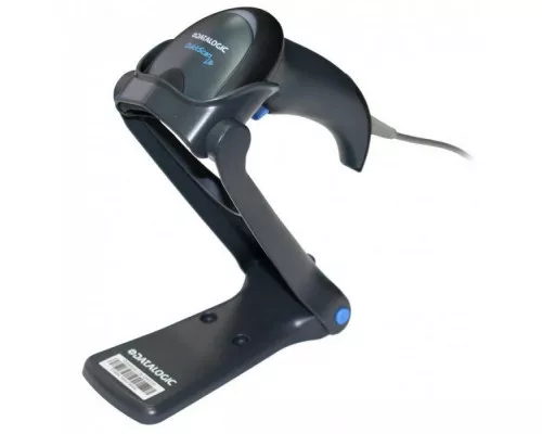 Сканер штрих-кода Datalogic QuickScan Lite QW2120 (1D, USB, Подставка, уп. OEM)