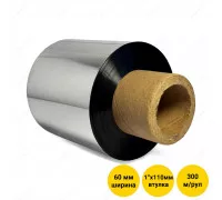 Риббон (красящая лента) 60 мм х 300 м, втулка 1" x 110 мм, RESIN (OUT)