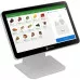Сенсорный терминал Вики Макс+ 15.6" (N5095, DDR4 8 Гб, SSD 128 Гб, WiFi, BT, второй дисплей 11.6", Белый, Win10Pro)